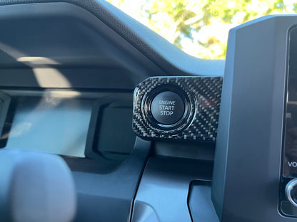 Tufskinz Push-To-Start Button Accent Trim | 2024+ Tacoma / 2025+ 4Runner