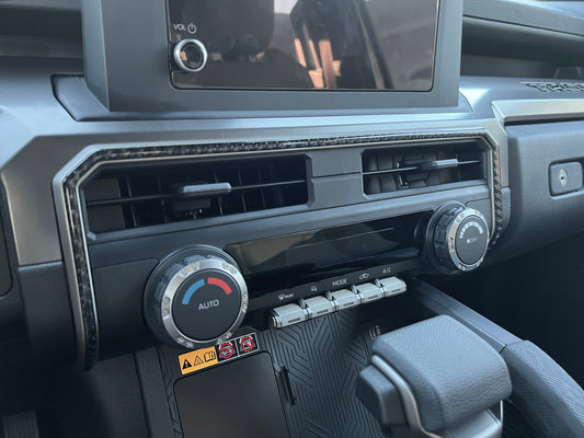 Tufskinz Climate Control Accent Trim | 2024+ Tacoma & 2025+ 4Runner
