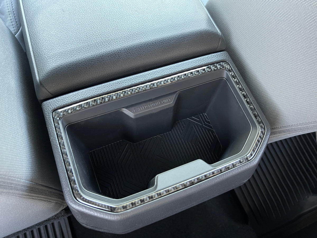 Tufskinz Rear Cupholder Accent Trim | 2024+ Tacoma