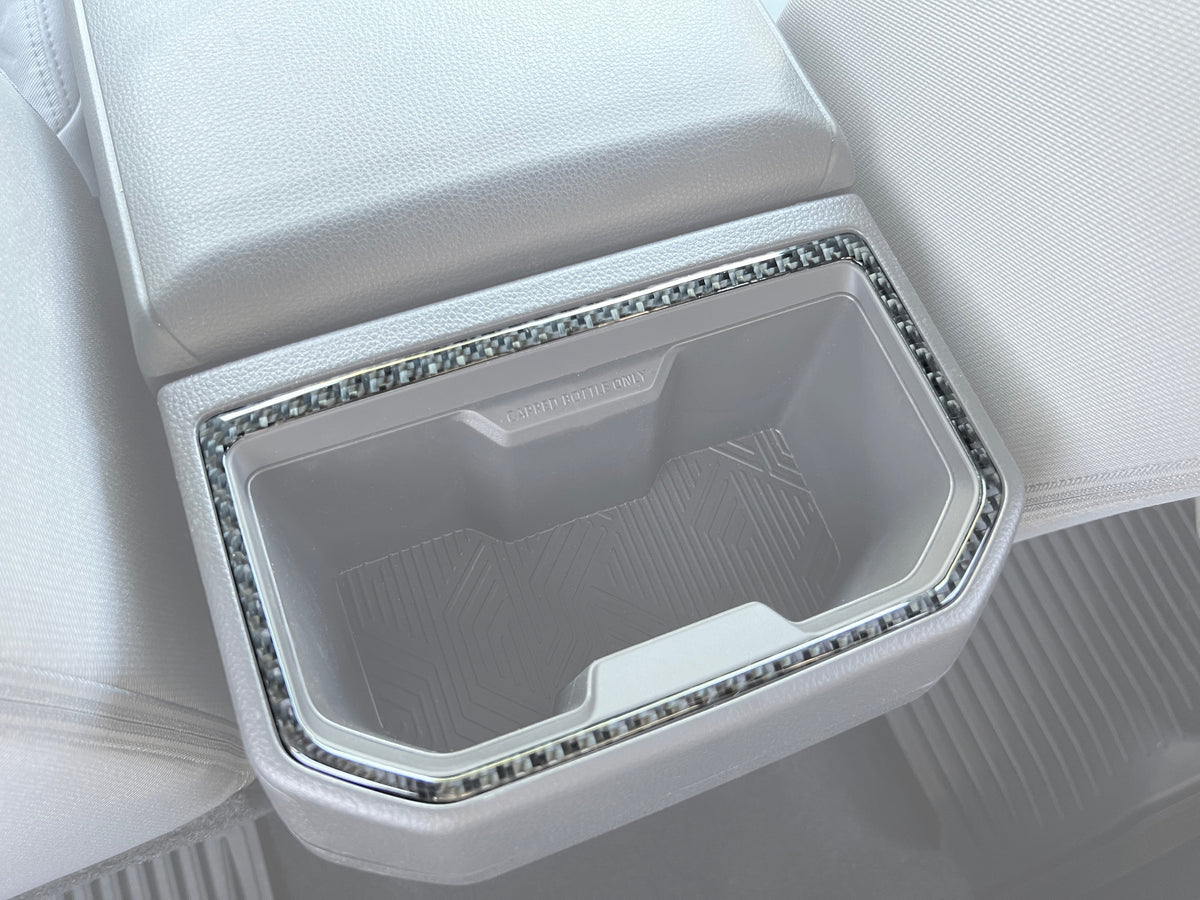 Tufskinz Rear Cupholder Accent Trim | 2024+ Tacoma