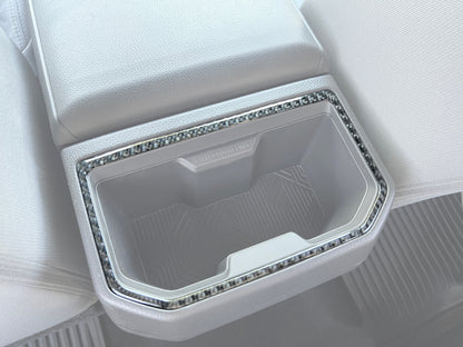 Tufskinz Rear Cupholder Accent Trim | 2024+ Tacoma