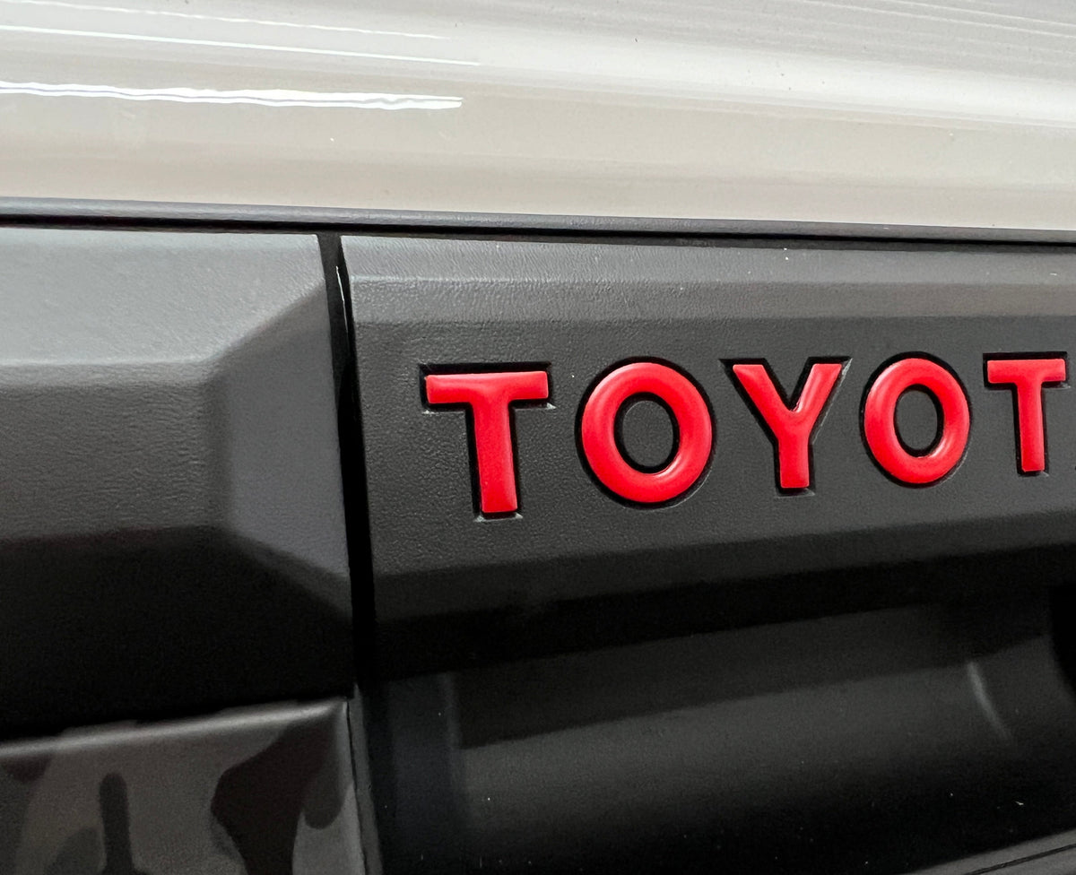 Tufskinz Tailgate Handle Letter Inserts | 2024+ Tacoma