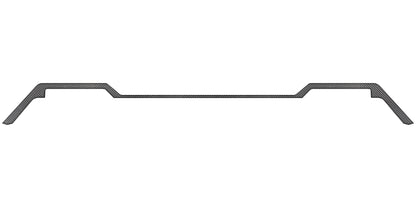 Tufskinz Front Bumper Upper Line Accent Trim | 2024+ Tacoma