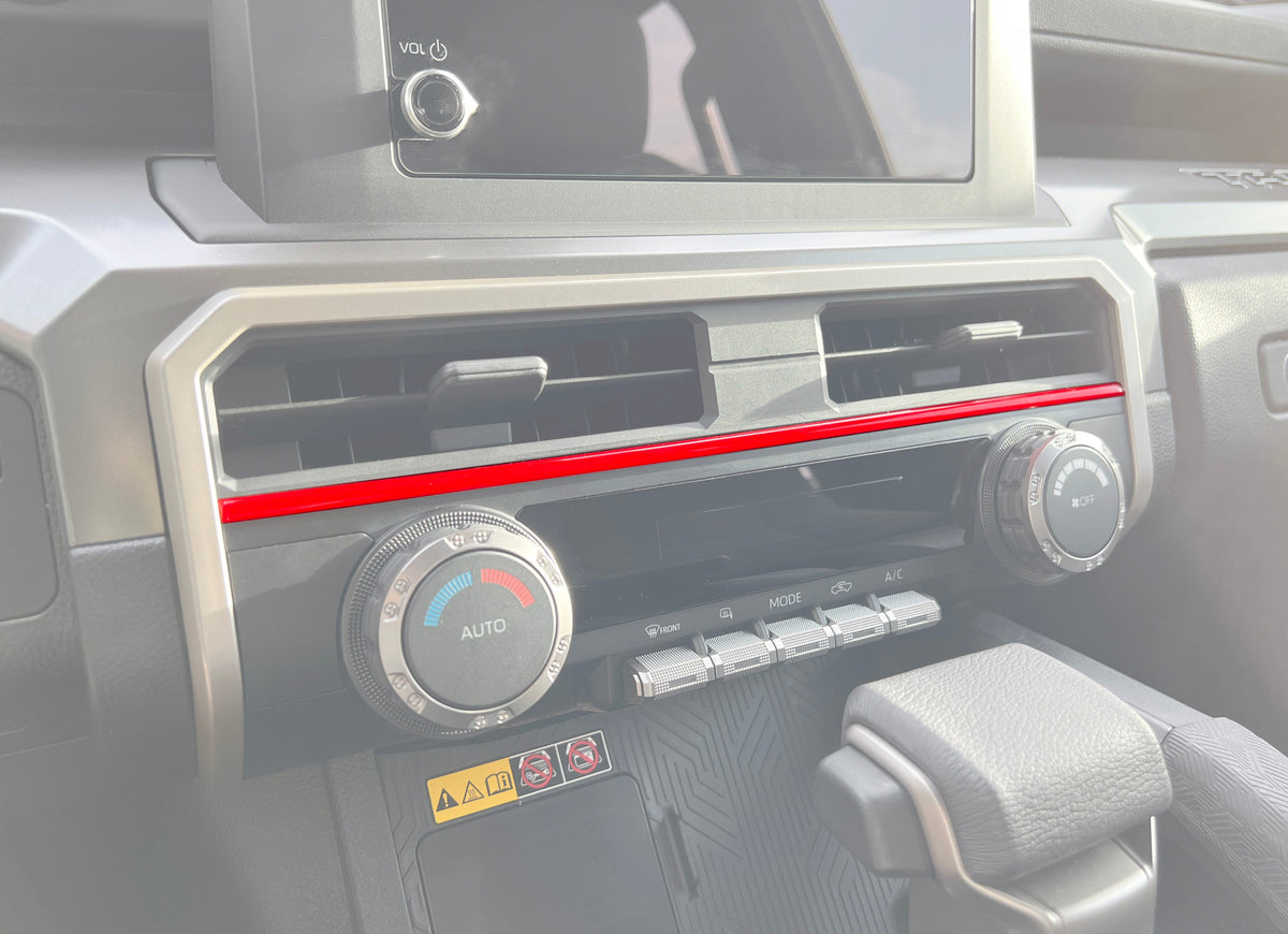 Tufskinz Upper Climate Control Accent Trim | 2024+ Tacoma / 2025+ 4Runner
