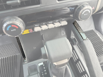 Tufskinz Center Console Line Accent Trim | 2024+ Tacoma / 2025+ 4Runner