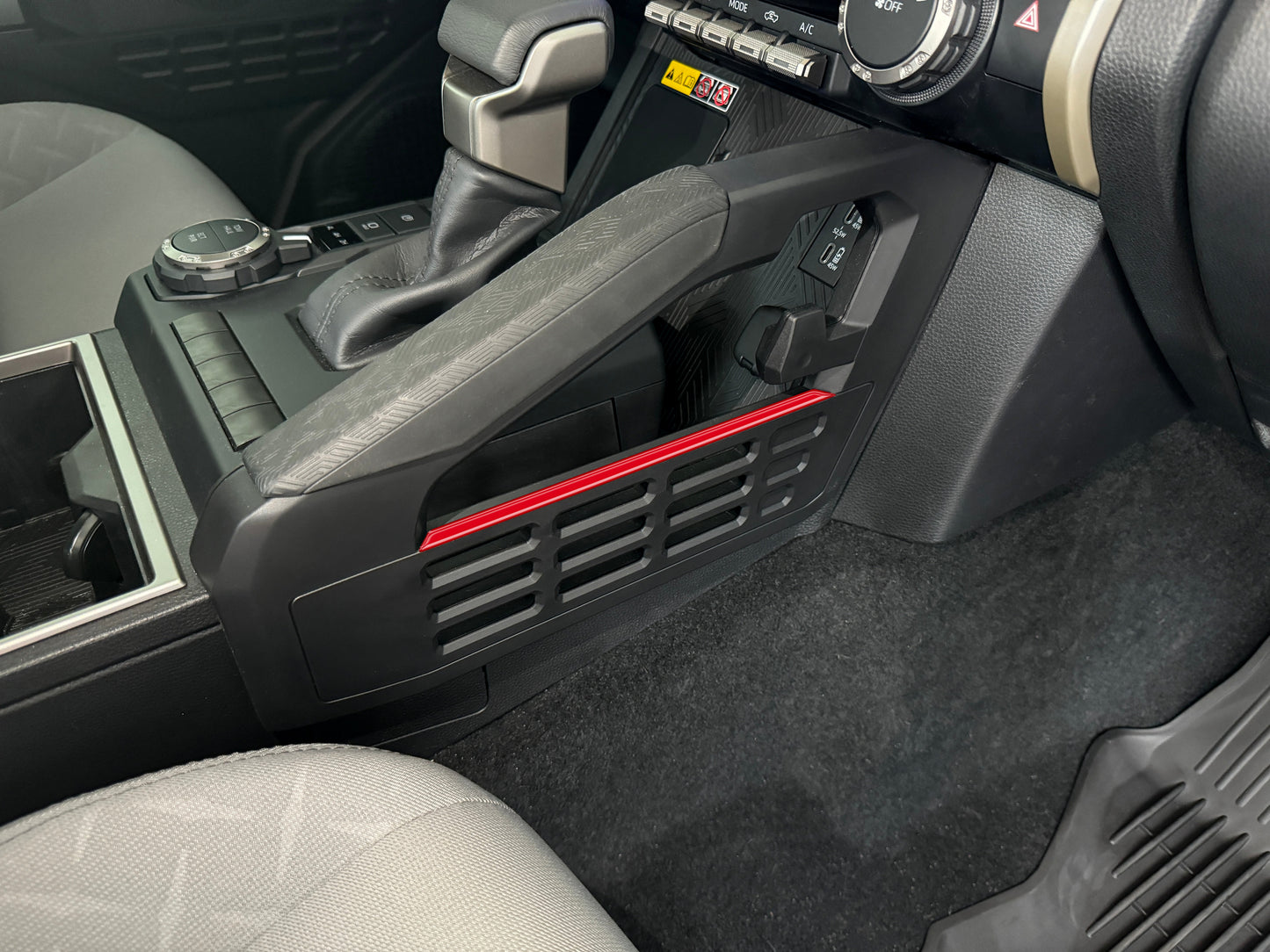 Tufskinz Center Storage Line Accent Trim | 2024+ Tacoma & 2025+ 4Runner