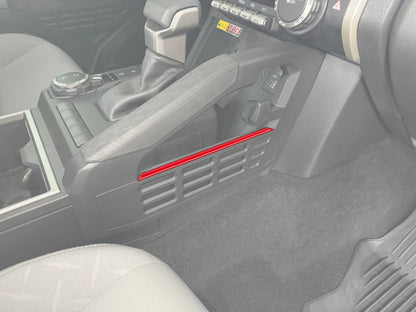 Tufskinz Center Storage Line Accent Trim | 2024+ Tacoma & 2025+ 4Runner