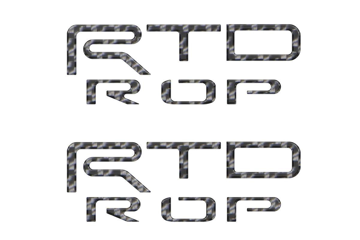 Tufskinz Hood Louver Letter Overlays | 2024+ Tacoma