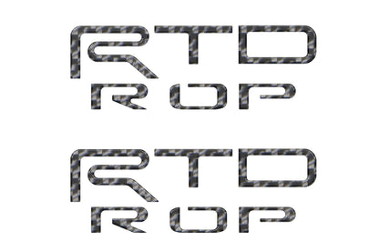 Tufskinz Hood Louver Letter Overlays | 2024+ Tacoma