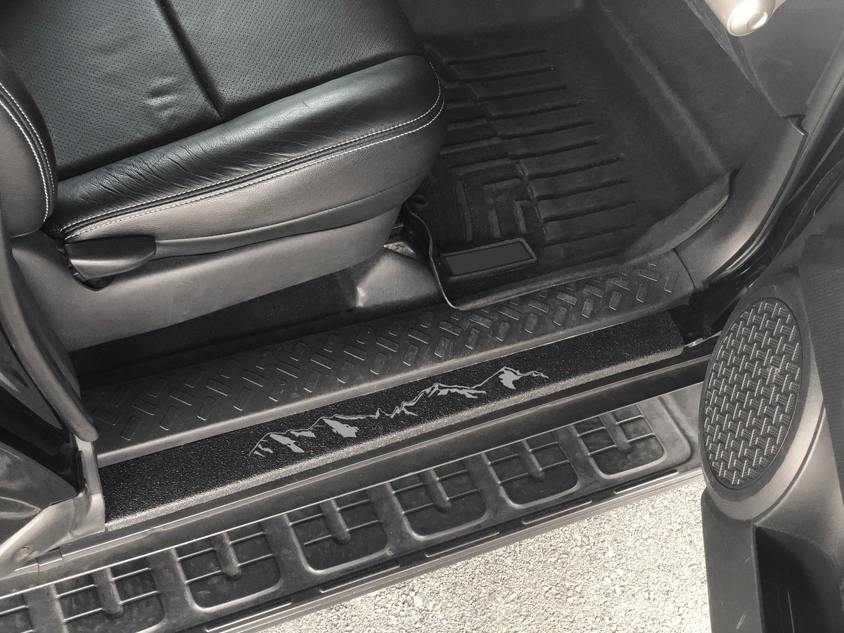 Tufskinz Door Sill Protection Overlays | '06 - '14 FJ Cruiser