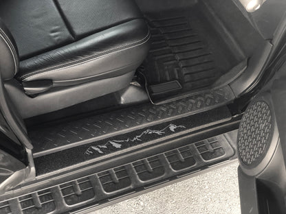 Tufskinz Door Sill Protection Overlays | '06 - '14 FJ Cruiser