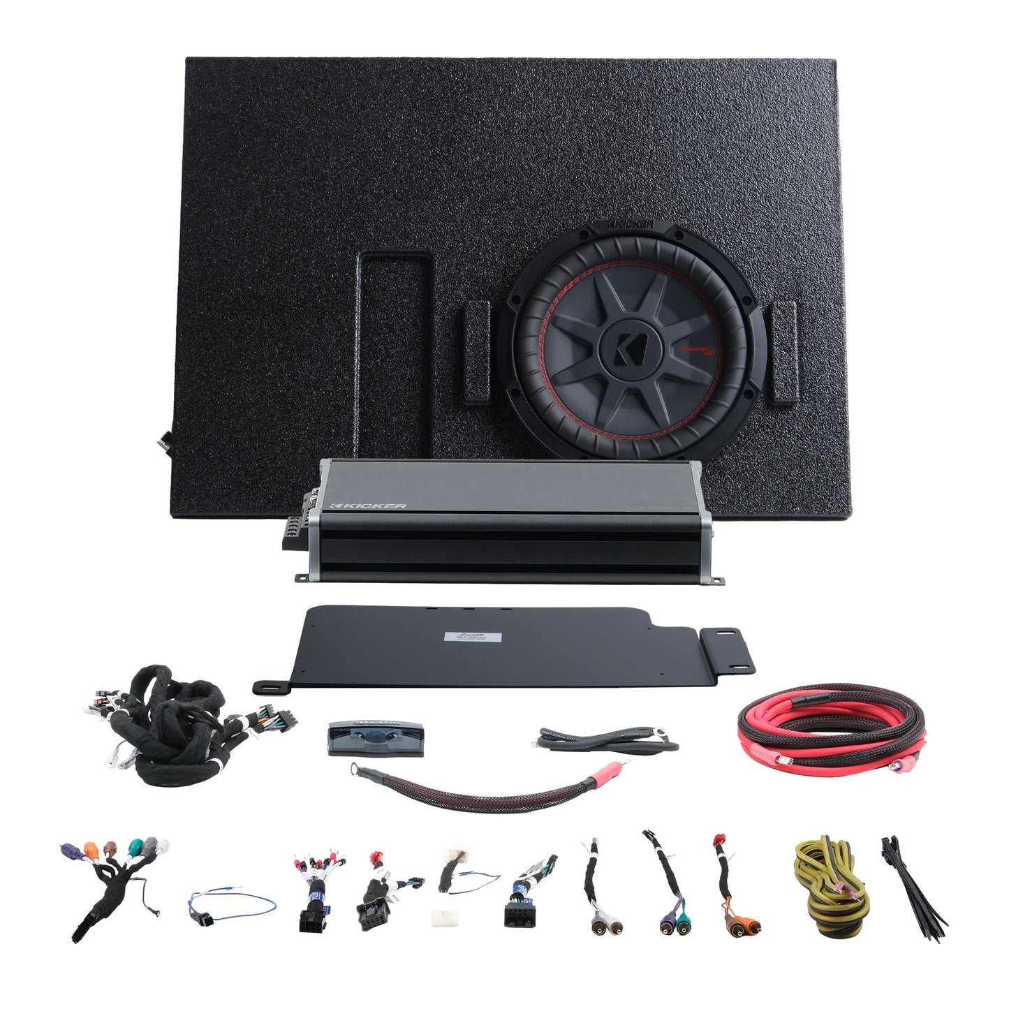 Kicker Plug & Play 5-Channel Amplifier and 10