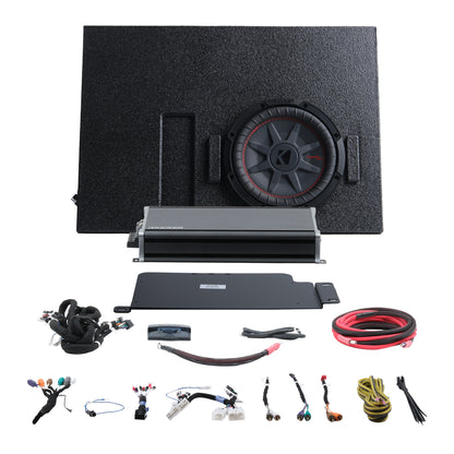 Kicker Plug & Play 5-Channel Amplifier and 10" Subwoofer Kit | '14 - '21 Tundra