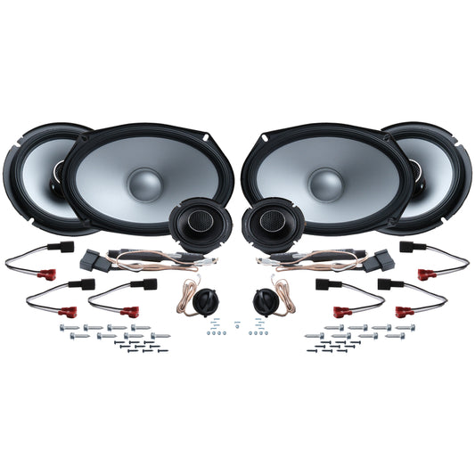 Alpine 6 or 8 Speaker Plug & Play Bundle | 2024+ Tacoma