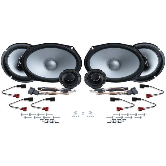 Alpine 6 or 8 Speaker Plug & Play Bundle | 2024+ Tacoma