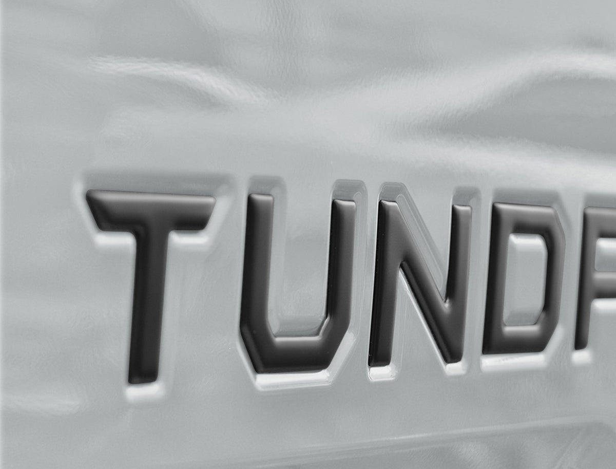 Tufskinz Tailgate Letter Inserts | '14 - '21 Tundra