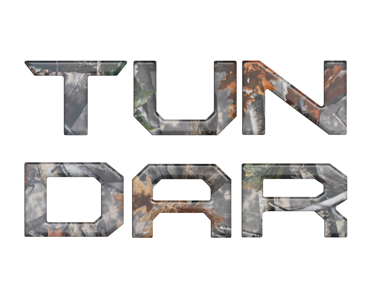 Tufskinz Tailgate Letter Inserts | '14 - '21 Tundra