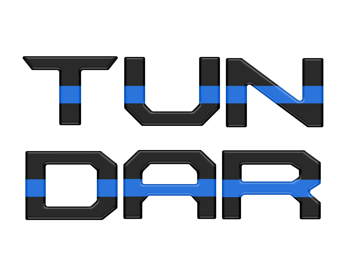 Tufskinz Tailgate Letter Inserts | '14 - '21 Tundra