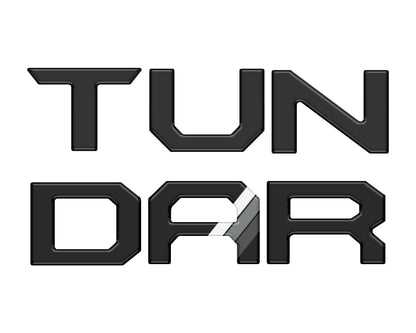 Tufskinz Tailgate Letter Inserts | '14 - '21 Tundra