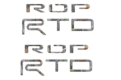 Tufskinz TRD Pro Bed Side Letter Inserts | '15 - '21 Tundra