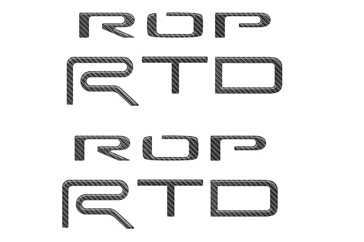 Tufskinz TRD Pro Bed Side Letter Inserts | '15 - '21 Tundra