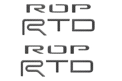 Tufskinz TRD Pro Bed Side Letter Inserts | '15 - '21 Tundra