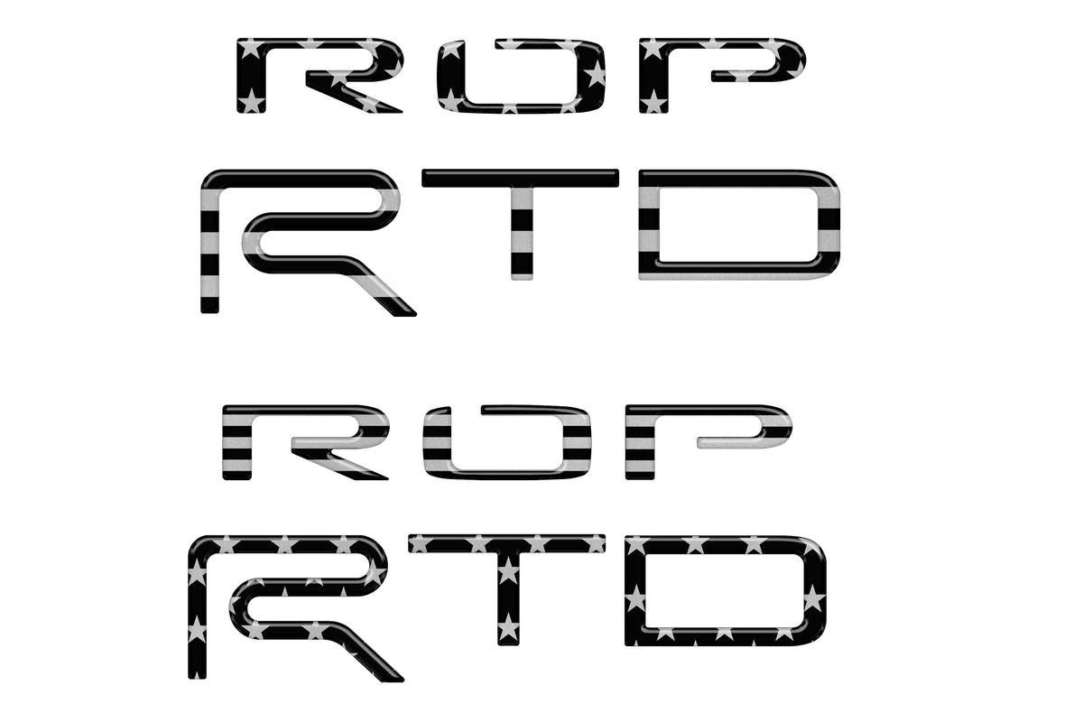 Tufskinz TRD Pro Bed Side Letter Inserts | '15 - '21 Tundra