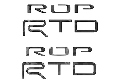 Tufskinz TRD Pro Bed Side Letter Inserts | '15 - '21 Tundra