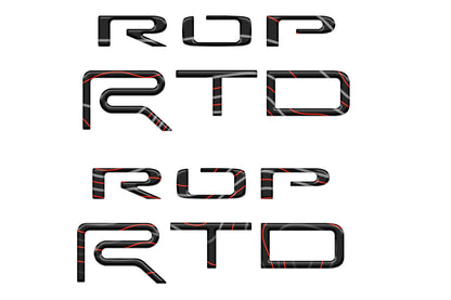 Tufskinz TRD Pro Bed Side Letter Inserts | '15 - '21 Tundra