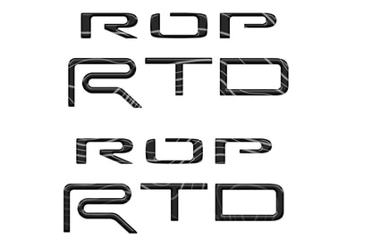 Tufskinz TRD Pro Bed Side Letter Inserts | '15 - '21 Tundra