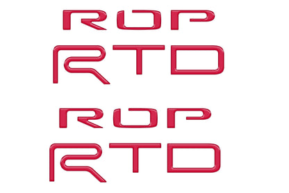 Tufskinz TRD Pro Bed Side Letter Inserts | '15 - '21 Tundra