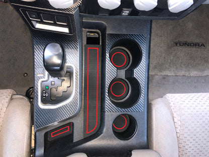Tufskinz Cupholder Foam Inserts, Bucket Seats | '07 - '13 Tundra