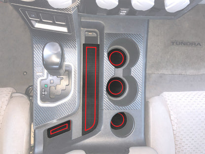 Tufskinz Cupholder Foam Inserts, Bucket Seats | '07 - '13 Tundra