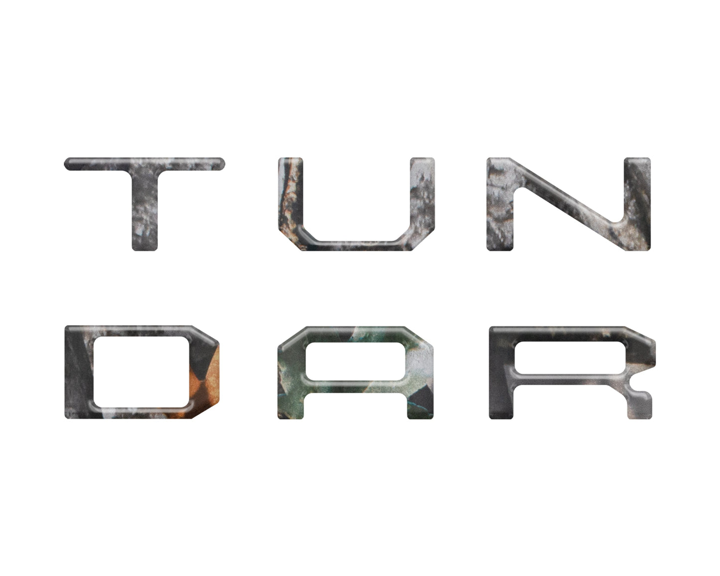 Tufskinz Radio Letter Inserts | '14 - '21 Tundra