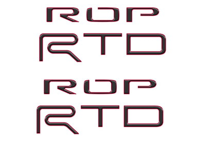 Tufskinz TRD Pro Bed Side Letter Inserts | '15 - '21 Tundra