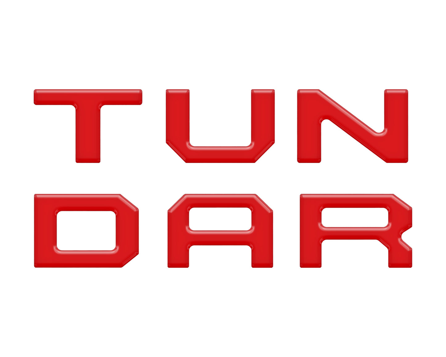 Tufskinz Radio Letter Inserts | '14 - '21 Tundra