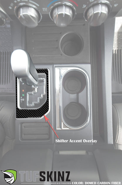 Tufskinz Center Console Shifter Accent Trim | '14 - '21 Tundra