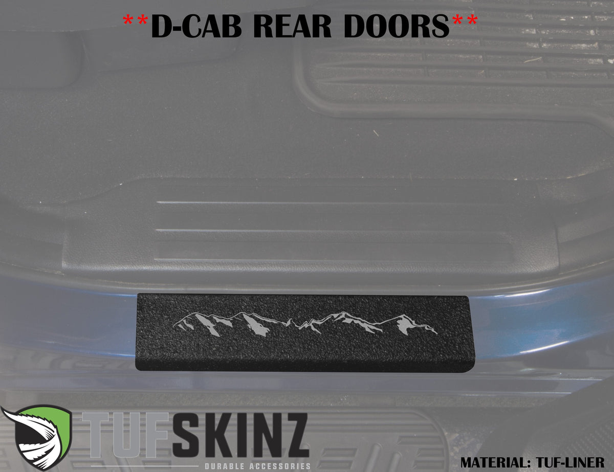 Tufskinz Door Sill Protection Overlays | '07 - '21 Tundra