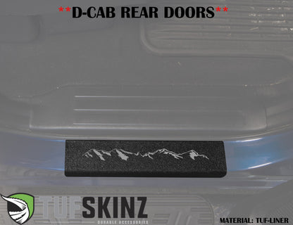 Tufskinz Door Sill Protection Overlays | '07 - '21 Tundra