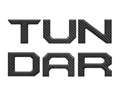 Tufskinz Lower Grille Letter Inserts | '22 - '26 Tundra