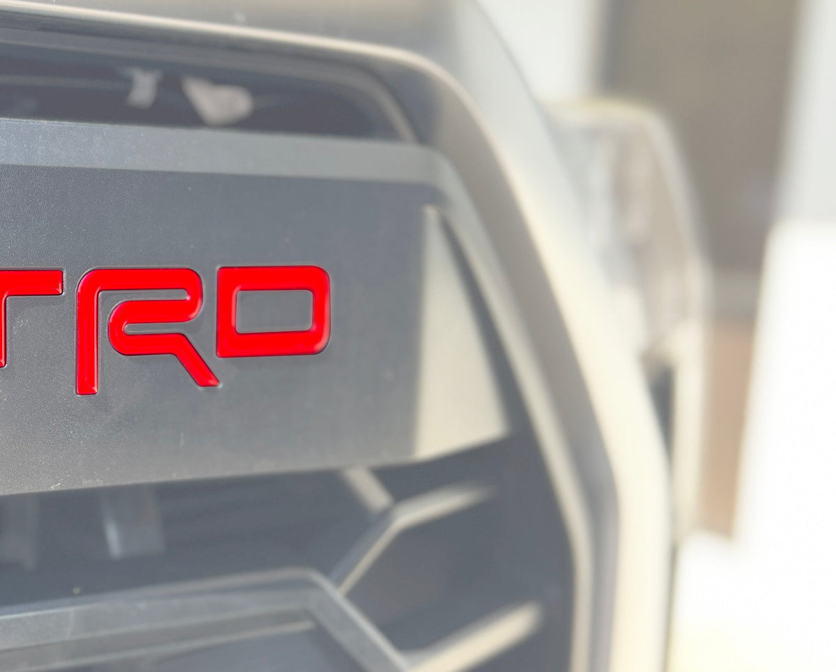 Tufskinz Grille Letter Inserts | 2022+ Tundra