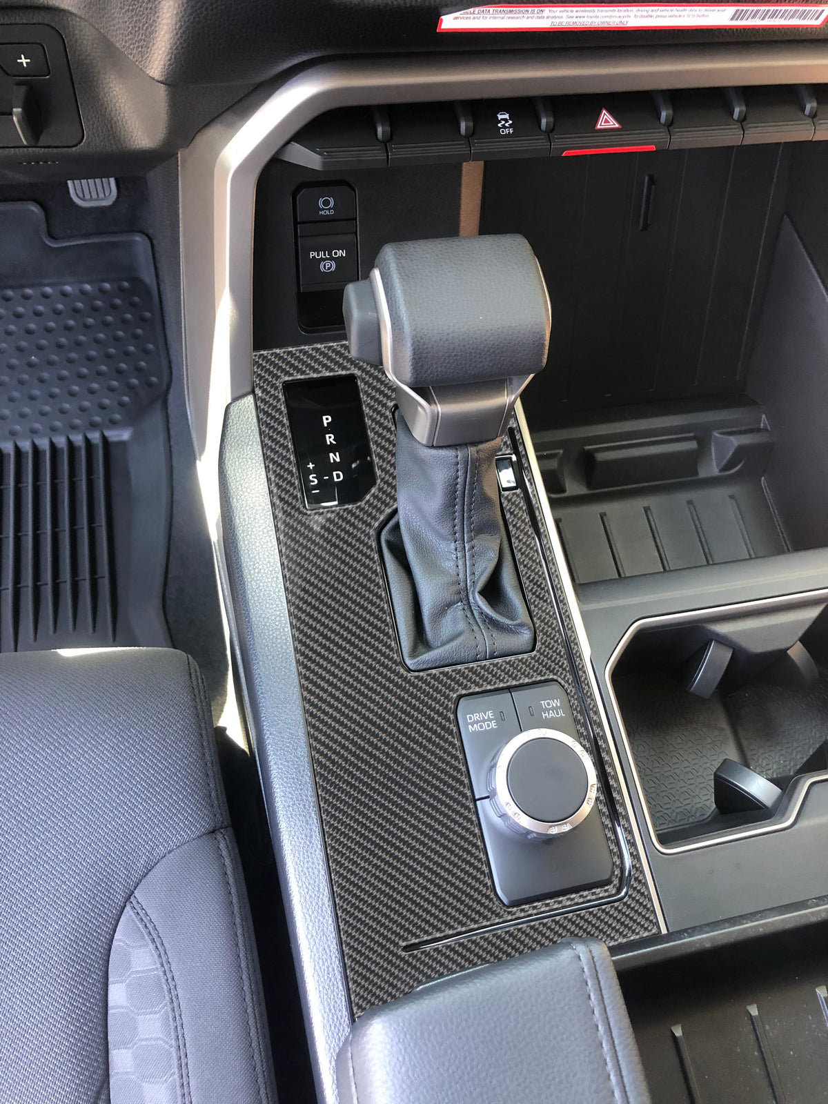 Tufskinz Center Console Overlay | 2022+ Tundra / 2023+ Sequoia