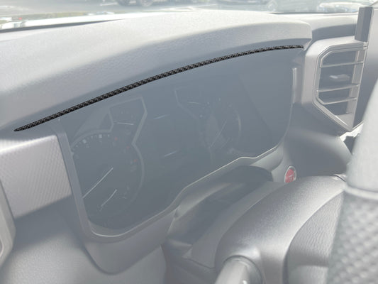 Tufskinz Upper Instrument Gauge Cluster Accent Trim | 2022+ Tundra & 2023+ Sequoia