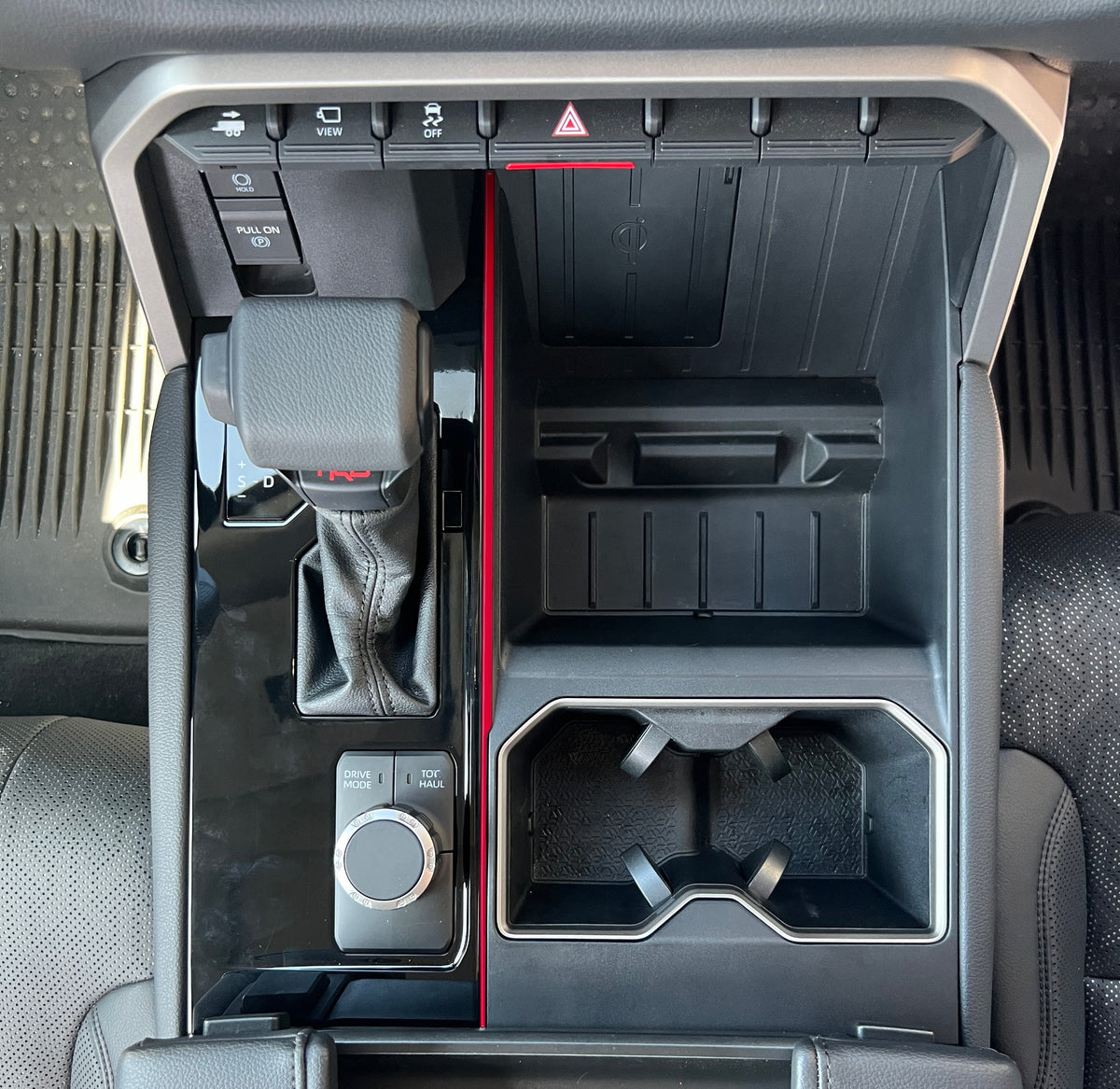 Tufskinz Center Console Thin Line Accent Trim | 2022+ Tundra / 2023+ Sequoia