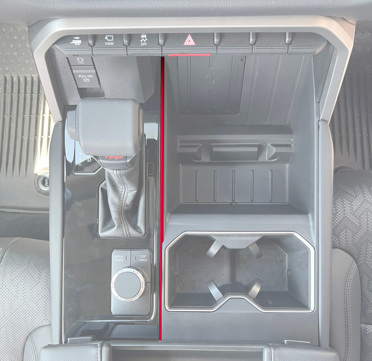 Tufskinz Center Console Thin Line Accent Trim | 2022+ Tundra / 2023+ Sequoia