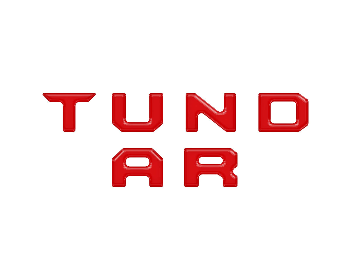 Tufskinz Third Brake Light Letter Inserts | 2022+ Tundra