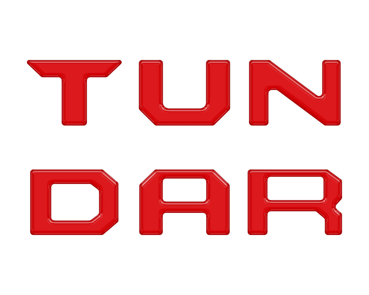 Tufskinz Glove Box Letter Inserts | 2022+ Tundra