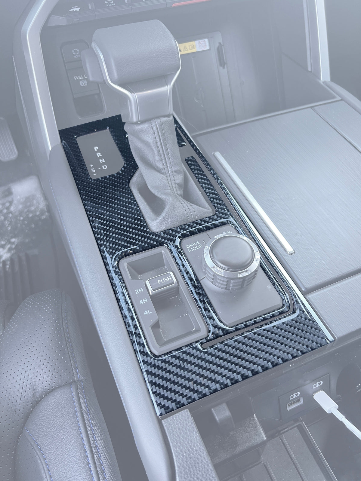 Tufskinz Center Console Overlay | 2022+ Tundra / 2023+ Sequoia