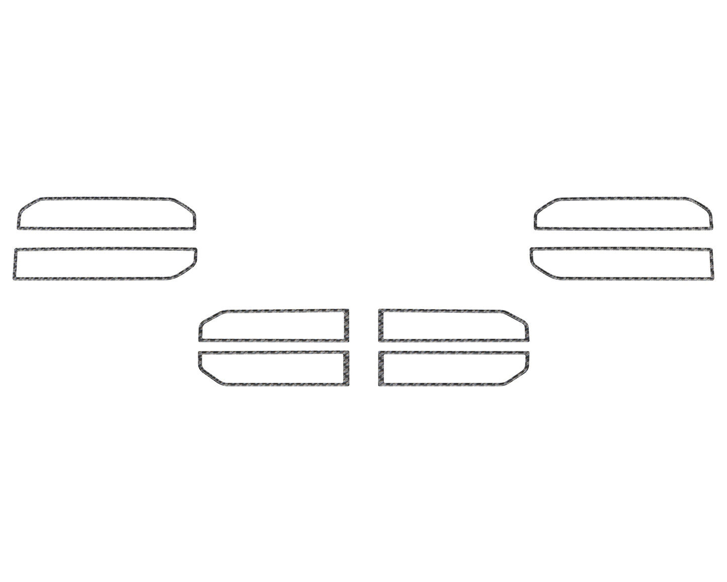 Tufskinz A/C Vent Accent Trim | '22 - '26 Tundra & '23 - '26 Sequoia