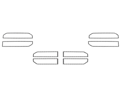 Tufskinz A/C Vent Accent Trim | '22 - '26 Tundra & '23 - '26 Sequoia